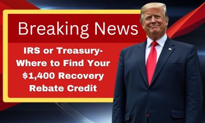 IRS or Treasury- Where to Find Your $1,400 Recovery Rebate Credit