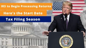 IRS to Begin Processing Returns: Here's the Start Date for Tax Filing Season