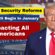 Social Security Reforms for 2025 Begin in January – Impacting All Americans