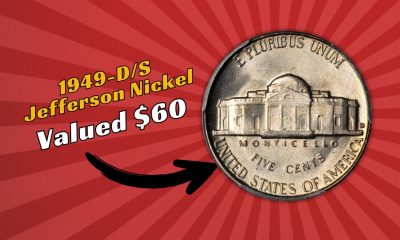 Spot the 1949-D/S Jefferson Nickel Valued at $60 and 5 More Coins Worth Over $50