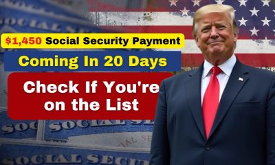 $1,450 Social Security Payment Coming in 20 Days: Check If You're on the List