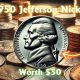 1950 Jefferson Nickel Worth $50 & 4 More Valuable Coins Over $40 – Find Out If You Have One!