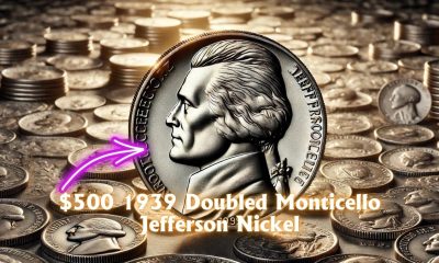 Identifying the Rare $500 1939 Doubled Monticello Jefferson Nickel