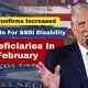 SSA Confirms Increased Payments for SSDI Disability Beneficiaries in February