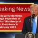 Social Security Confirms Average Payments of $930 for This Group of U.S. Recipients in February 2025